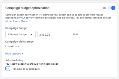 Optimizing your ad budget